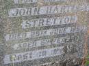 
John Hartley (Jack) STRETTON,
died 25 June 1950 aged 52 years;
Gleneagle Catholic cemetery, Beaudesert Shire
