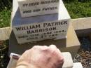 
William Patrick HARRISON, husband father,
died 13 June 1944 aged 47 years;
Gleneagle Catholic cemetery, Beaudesert Shire
