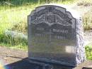 
Hugh ONEILL,
died 5 July 1967;
Margaret ONEILL,
died 10 May 1975;
Gleneagle Catholic cemetery, Beaudesert Shire

