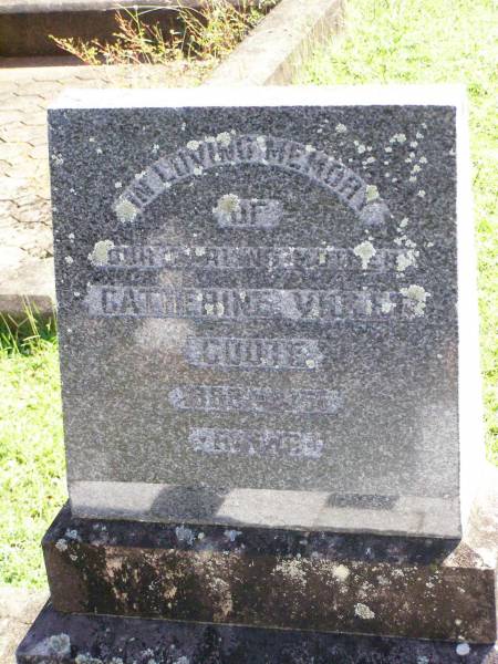 Catherine Violet COOTE,  | 1889 - 1951;  | Gleneagle Catholic cemetery, Beaudesert Shire  | 