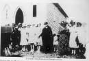 
St Josephs Church in front of Gleneagle cemetery
