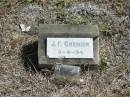 J F GRENIER 6 Apr 34 God's Acre cemetery, Archerfield, Brisbane 