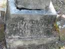 
Jesse Edwin BACHE, died 18 June 1918;
Goodna General Cemetery, Ipswich.

[Source: Alan Lilley] Jesse Edwin BACHE died 18 June 1918 (QLD BDM). Wife: Eunice LILLEY.
[Research contact: a href="mailto:aslilley@bigpond.net.au"Alan Lilleya]


