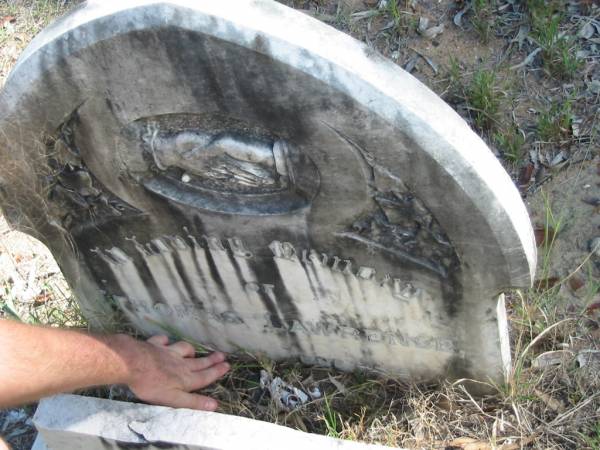 Thomas LAWRENCE, 5 June 1915,  | Goodna General Cemetery, Ipswich.  | 