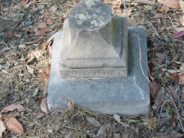 Arthur [near RODGERS grave];  | Goodna General Cemetery, Ipswich.  | 