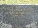 Melba Margarette [no surname?], 1904 - 1959; Goomeri cemetery, Kilkivan Shire 