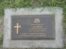 S.H. (Harry) DORSE, died 21 July 2003 aged 81 years; Goomeri cemetery, Kilkivan Shire 