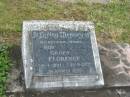 Roy Gillies FLORENCE, father, 14-1-1891 - 21-8-1959; Goomeri cemetery, Kilkivan Shire 