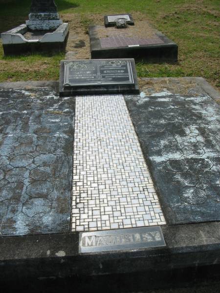 Lily MAUDSLEY,  | wife mother,  | died 12 March 1971 aged 80 years;  | Garnet MAUDSLEY,  | father,  | died 26 March 1974 aged 86 years;  | Goomeri cemetery, Kilkivan Shire  | 