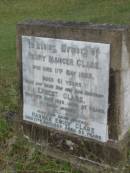 
Henry Marcer CLARE
11 May 1933
aged 61

son and brother
Ernest CLARE
8 Sep 1939
aged 37

mother
Hannah Emily CLARE
17 Aug 1958
aged 85

St Matthews (Anglican) Grovely, Brisbane
