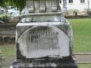 
John McDOWALL
23 Feb 1873
aged 63

son
John FOSTER
17 Feb 1868
aged 10

Dora Jane McDOWALL
18 Aug 1894
aged 38

Mary Ann McDOWALL
21 Aug 1894
aged 44

Elizabeth Ann McDOWALL
11 Aug 1890

second son
James William
B: 5 Nov 1849
D: 15 Jul 1890

Ambrose McDOWALL
B: 20 Mar 1853
D: 16 Dec 1911

St Matthews (Anglican) Grovely, Brisbane
