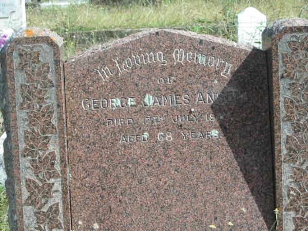George James ANSELL  | 17 Jul 1924  | aged 68  |   | St Matthew's (Anglican) Grovely, Brisbane  | 