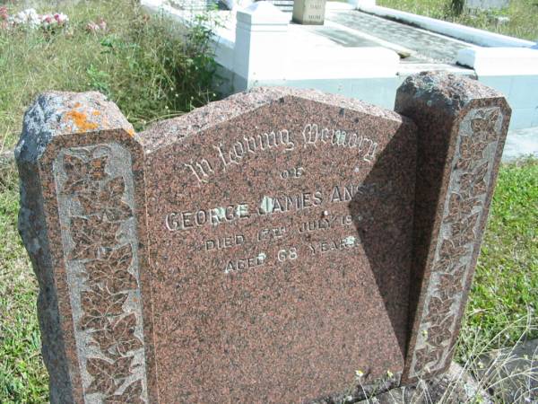 George James ANSELL  | 17 Jul 1924  | aged 68  |   | St Matthew's (Anglican) Grovely, Brisbane  | 