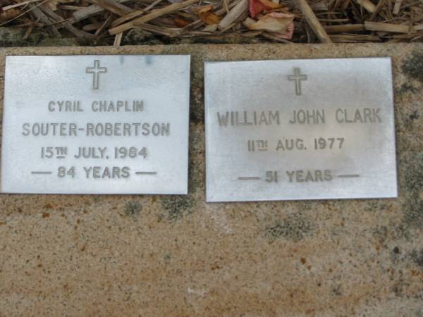 William John CLARK  | 11 Aug 1977, aged 51  | Saint Augustines Anglican Church, Hamilton  |   | 