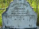 
Edward (McKEE)
husband of Mary Ann McKEE
d: 28 Sep 1918, aged 70

Mary Ann McKEE
d: 16 Aug 1941, aged 85

Harlin General Cemetery, Esk Shire
