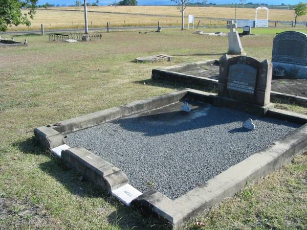 John JOHNSTON  | d: 30 Mar 1959, aged 84  | (wife) Ellen Martha JOHNSTON  | d: 5 Oct 1960, aged 79  |   | Harrisville Cemetery - Scenic Rim Regional Council  | 