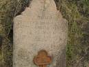 Ellenor Amelia CARMODY b: 9 May 1865; d: ? Jun 1875? Harrisville Cemetery - Scenic Rim Regional Council  
