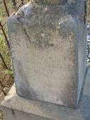 
Patrick PERTILL
??? 1911 
Martin PERTILL
d: 8 Nov 1916, aged 70
Harrisville Cemetery - Scenic Rim Regional Council

