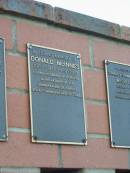 Donald McINNES b: 22 Jul 1912, d: 5 Sep 2003 husband of Dorothy, father of six, grandfather of twenty, great grandfather of three  Harrisville Cemetery - Scenic Rim Regional Council 