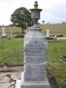 Alice Jane CARSON d: 6 Oct 1932, aged 71  Harrisville Cemetery - Scenic Rim Regional Council 