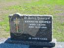 Kenneth KNOPKE, born 1-8-1931 died 14-12-1999; St Paul's Lutheran Cemetery, Hatton Vale, Laidley Shire 