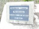 
Herman (Jack) NEUMANN
b: 2 Jun 1900, d: 27 Oct 1972
Old Hatton Vale (Apostolic) Cemetery

