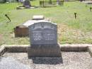 
John GREER,
husband father,
died 7 Dec 1941 aged 82 years;
Janet GREER,
wife mother,
died 26? Oct 1947 aged 80 years;
Helidon General cemetery, Gatton Shire

