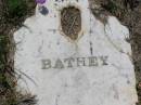 BATHEY; Helidon General cemetery, Gatton Shire 