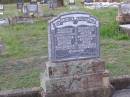 
Wilhelm GIERKE,
father grandfather,
died 2 Sept 1956 aged 77 years;
Emma Elizabeth GIERKE,
wife mother,
died 21 June 1945 aged 66 years;
Helidon General cemetery, Gatton Shire
