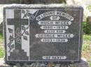 
Hugh MCGEE,
1860 - 1932;
George MCGEE,
son,
1903 - 1936;
Helidon General cemetery, Gatton Shire
