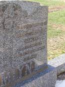 
Henry HAMLYN,
father,
died 19 Aug 1948 aged 85 years 8 months;
Martha Colclough HAMLYN,
mother,
died 5 May 1939 aged 78 years 11 months;
Helidon General cemetery, Gatton Shire
