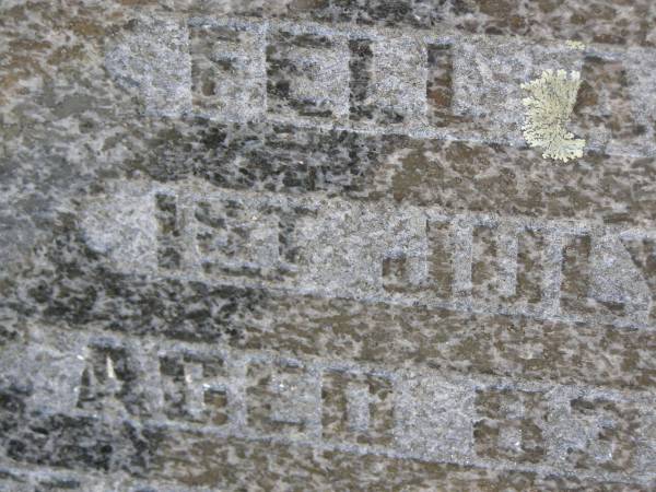 Thomas Henry DOHERTY,  | husband,  | died 1 July 1953 aged 83 years;  | Helidon General cemetery, Gatton Shire  | 