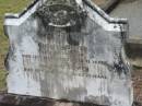 Thomas BOWEN, late of Torbanlea, died 15 March 1927 aged 72 years; Anne BOWEN, died 15 Jan 1933 aged 73 years; Howard cemetery, City of Hervey Bay 