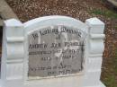 Andrew John TURNBULL, accidentally shot 21 Nov 1934 aged 11 years; Andrew TURNBULL, died 4 April 1950 aged 58 years,; Anne-Marie TURNBULL, died 3 Sept 1976 aged 87 years; parents of John, Andrew, Jeanie & Don; Howard cemetery, City of Hervey Bay 