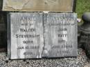 Annie STEVENSON, wife of Walter STEVENSON, aunt of John WATT, born 16 Jan 1865, died 11 July 1948 aged 83 years; Howard cemetery, City of Hervey Bay 