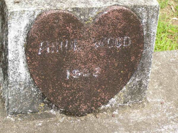 Annie Wood,  | died 1902;  | Howard cemetery, City of Hervey Bay  | 