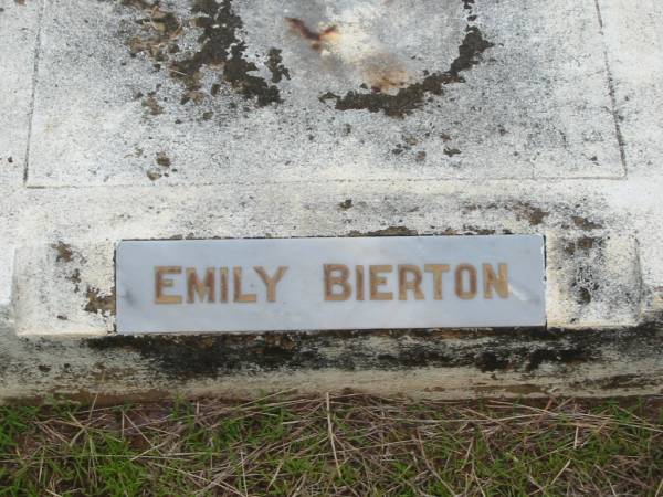 Emily BIERTON;  | Howard cemetery, City of Hervey Bay  | 