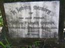
Fredrick John CREPIN, father,
born 22 Oct 1841 died 6 Dec 1904;
Johann Friedrich CREPIN,
born 22 Oct 1841,
died 6 Dec 1904;
HoyaBoonah Baptist Cemetery, Boonah Shire
