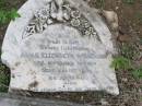Anna Elizabeth WISSEMANN geb 13 Sep 1814, gest 12 Mai 1901 aged 86 Hoya Lutheran Cemetery, Boonah Shire  