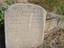 William Frederick KRAATZ b: Jul 1883 d: Aug 18 1883 Hoya Lutheran Cemetery, Boonah Shire  