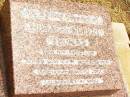 Horace Robert THOMAS, husband of Dora, father of Bruce, born 17 Aug 1915 died 24 Nov 1987; Jandowae Cemetery, Wambo Shire 