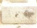 Eileen, died 20 Aug 1918 aged 18 months; Dulcie, died 24 Aug 1918 aged 4 years 3 months; children of A.E. & E. GORDON; Jandowae Cemetery, Wambo Shire 