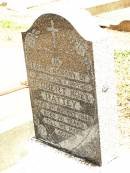 Herbert Noel RATTEY, son brother, died 31 Aug 1946? aged 10 1/2 years; Jandowae Cemetery, Wambo Shire 