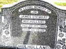
James (Jim) Stewart MULHOLLAND,
died 8 Dec 1942 aged 48 years;
Jandowae Cemetery, Wambo Shire
