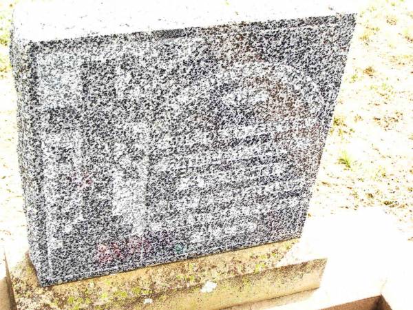 Bridget (Bea) Jane STEWART,  | died 6 March 1951 aged 64 years;  | Jandowae Cemetery, Wambo Shire  | 