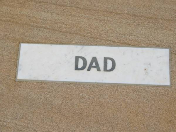 dad;  | Jandowae Cemetery, Wambo Shire  | 