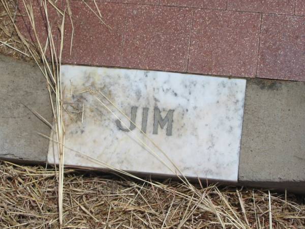 James (Jim) Lee ARCHER,  | husband father grandfather,  | died 10-11-58;  | Jandowae Cemetery, Wambo Shire  | 