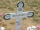 
J.E. SLATER,
father husband,
2-12-24 - 19-8-2004;
Jandowae Cemetery, Wambo Shire
