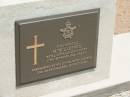 
H.W. LADEWIG,
died 11 Sept 1984 aged 73 years,
remembered by wife, children, grandchildren;
Jandowae Cemetery, Wambo Shire
