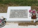 Ina BATEMAN, wife mother granny great-granny, died 4 Sept 1982 aged 69 years 10 months; Jandowae Cemetery, Wambo Shire 